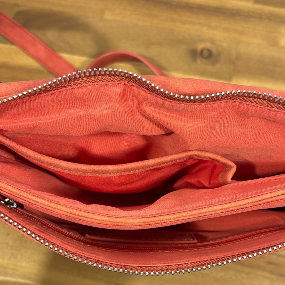 Free People Bold Coral Crossbody Bag - Picture 7 of 12